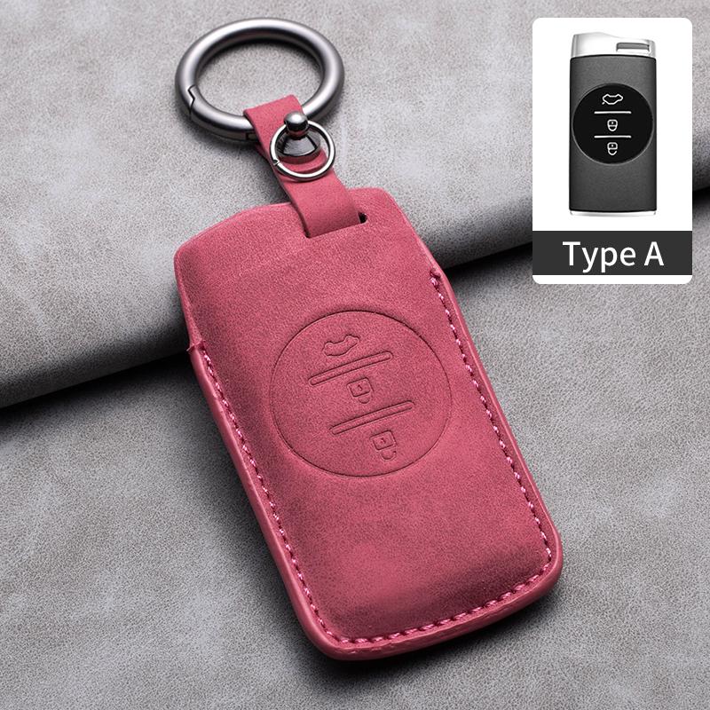 New Sheepskin Car Key Remote Case Cover Shell For Chery Tiggo 4 5X Exeed Txl Tx Lx For Tiggo 7 8 Pro 8 PLUS Arrizo Accessories
