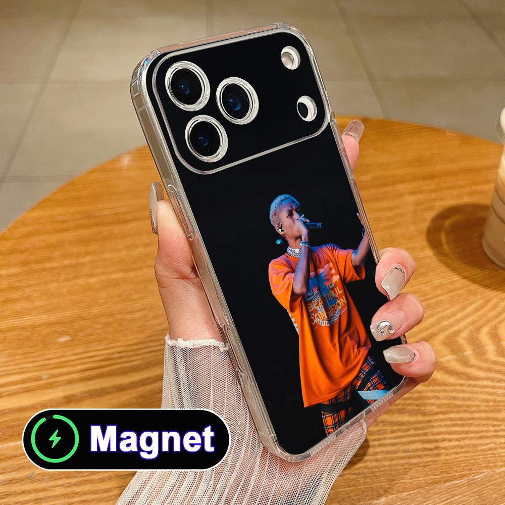 

Jaden Smith Clear TPU Magsafe Mobile Phone Case for iPhone 17 16 15 14 13 12 11 Air Pro Max Plus Mini Colorful Cover iPhone 11 Pro Max