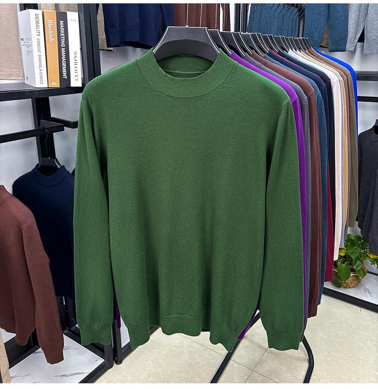 17-Farben Pullover mit halbem Stehkragen - Premium 16-Gauge Imitation Wolle Kaschmir, Selbstbewusst empfohlen