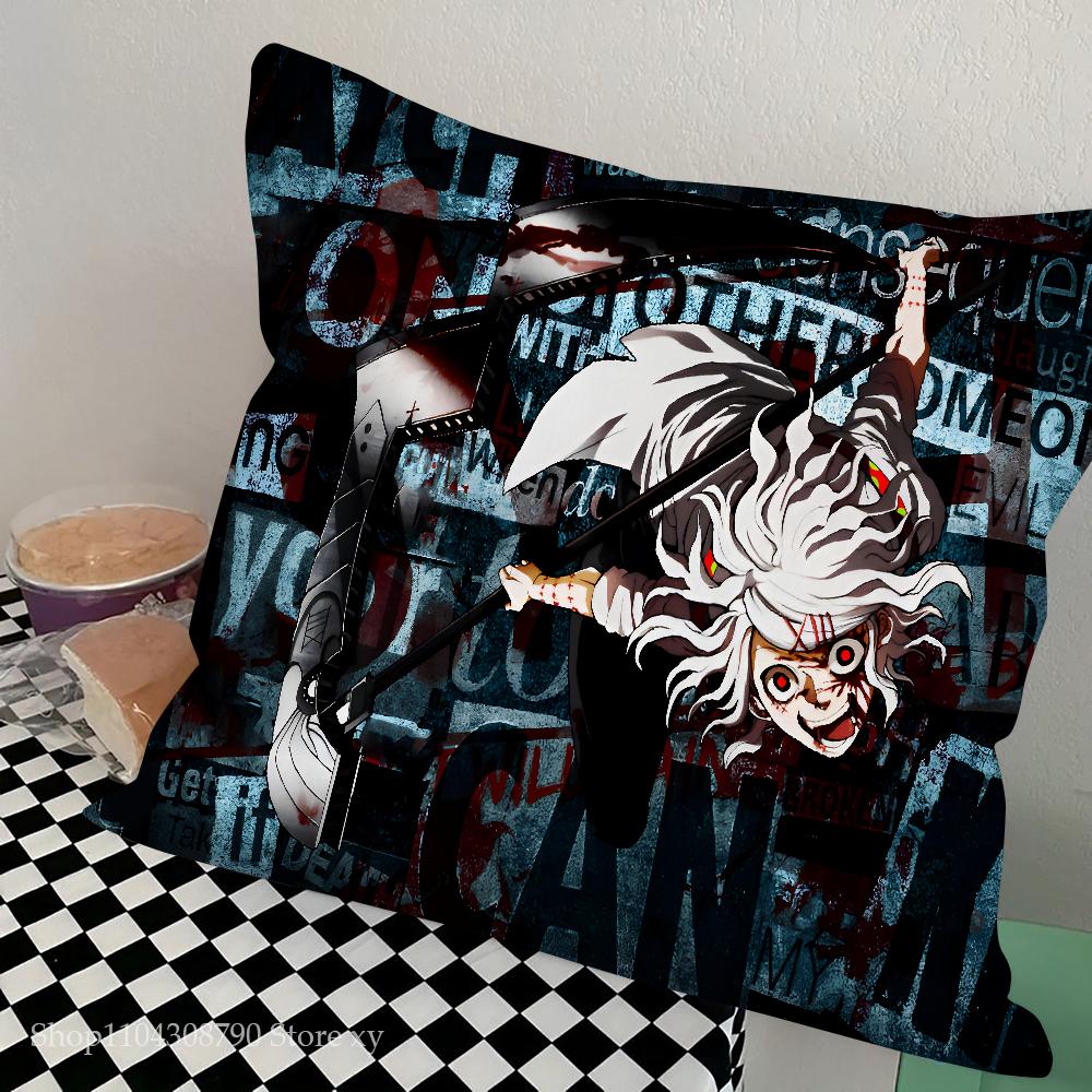 Anime JUUZOU SUZUYA Tokyo Pillow Case Square Pillow Bedroom Sofa Leisure Comfort Cushion Car Living Room Home Decoration
