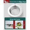 Universal Stainless Steel Kitchen Sink Strainer & Drain Filter