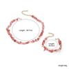 Necklace for Women Jewelry Gravel Beaded Natural Stone Necklace Handmade Colorful Stone Bracelet Necklace Women Beautiful Elegant Necklace for Her