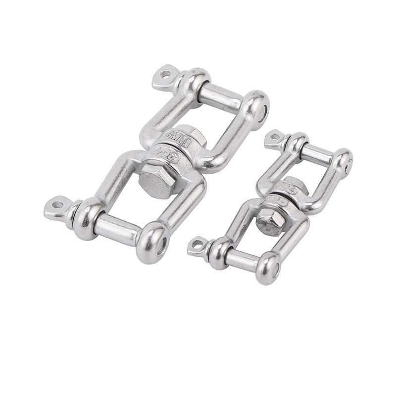 304 Stainless Steel Swivel Ring Snap Hook – Anti-Tangle 8-Shaped Lifting Eye M4