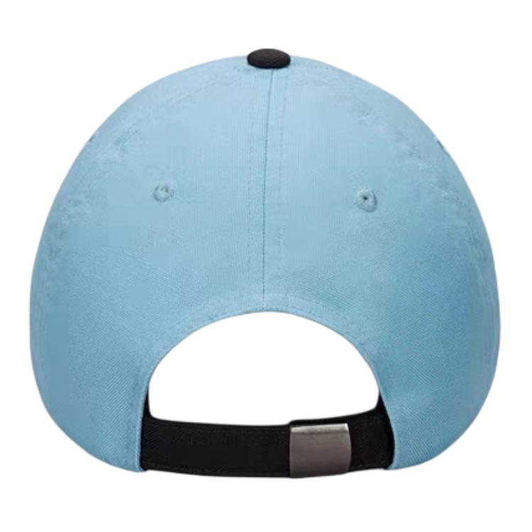 Nike Classic Logo Design Cotton Baseball Cap Unisex Caps Denim-Blue Black HF7278-464
