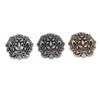 3 Set Dragon Pattern Metal Buttons Vintage Metallic Retro Clothing Buttons for Handcraft