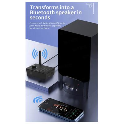 HIFI 5.4 Bluetooth-Empfänger Digital zu Analog Digital zu Analog Fernbedienung Konverter Adapter