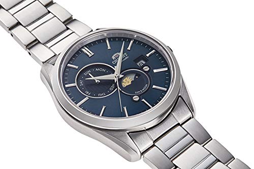 ORIENT SUN & MOON Automatic Watch RN-AK0303L Contemporary Style Men's Navy Japanese