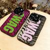 Luxury Y2K Style SWAG Phone Case For iPhone 17,16,15,14,13,12,11 Plus,Pro Max,XS,Colorful Silver Phone case Funda Cover