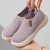 Shoes Women's Shoes Versatile Spring Flying Weaving Breathable Non-Smelly Feet Casual Shoes Soft-soled Sneakers Mesh Breathable Single Shoes