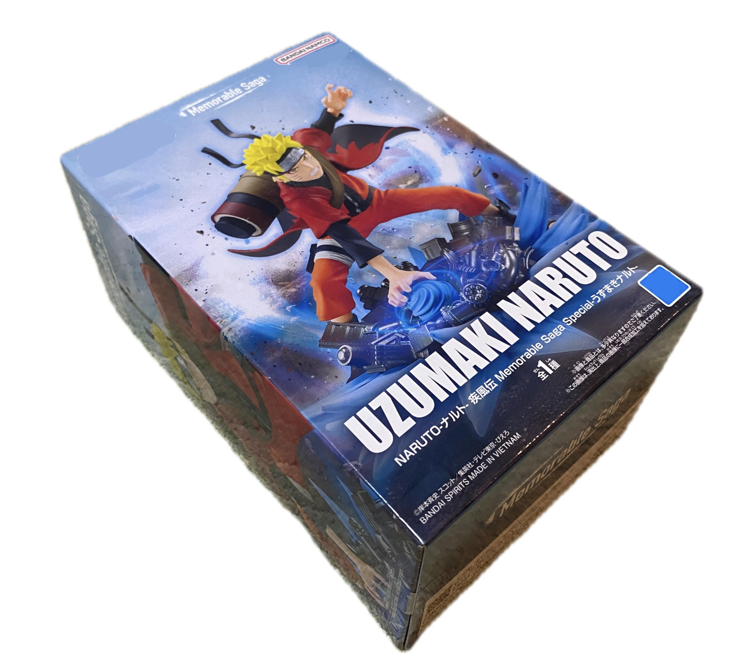 

Naruto Uzumaki Figure, Sage Mode, from NARUTO Shippuden Memorable Saga Special - Naruto Uzumaki - Approximately 12cm tall