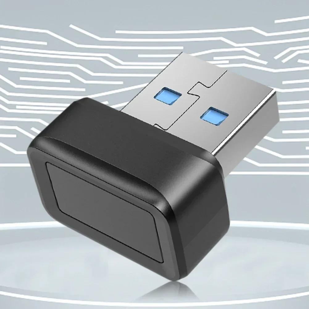USB Fingerprint Key: Windows-compatible Biometric Scanner for Password-free Login, Ideal for PC Security