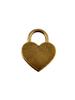Peach Heart Padlock with Keys - Mini Dormitory Locker/Head Bag Lock