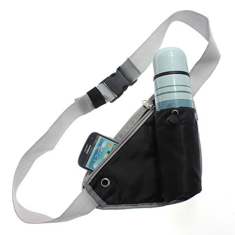 Stylish Cycling Belt Waist Bum Bag With Water Bottle Holder For Outdoor Adventures