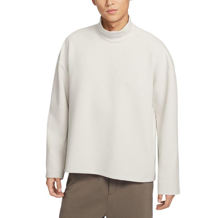 Nike Sports Pullover Stand Collar Long Sleeve T-Shirt Men Tops IF2120-072 S