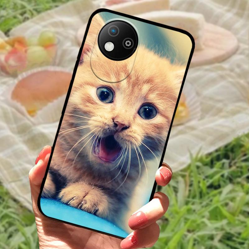 For ZTE Blade A35 Lite Case A35 Core Back Cover Fashion Cute Soft Silicone TPU Phone Cases for ZTE Blade A35 Core A35 Lite Funda
