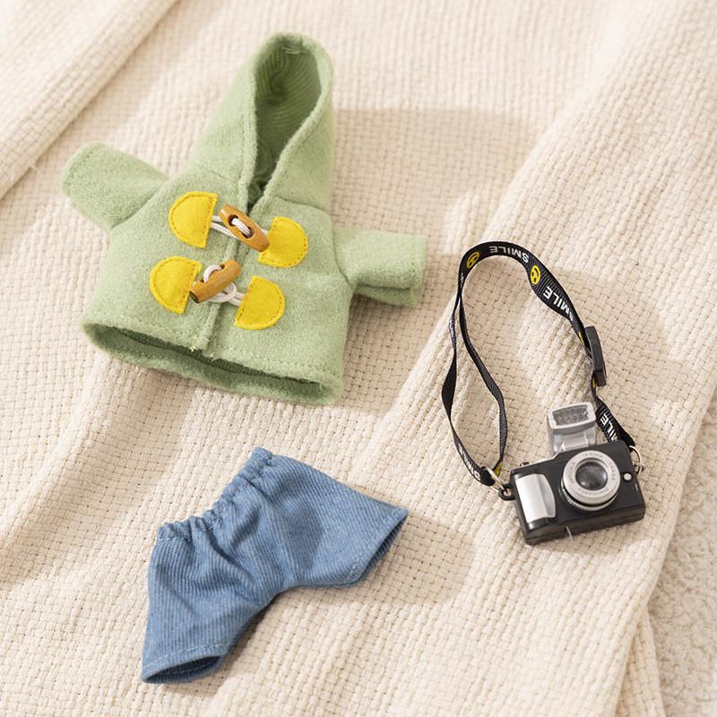 Stuffed 15cm Delightful Dog Doll With Camera In Stylish Sleepwear Ideal For All Ages