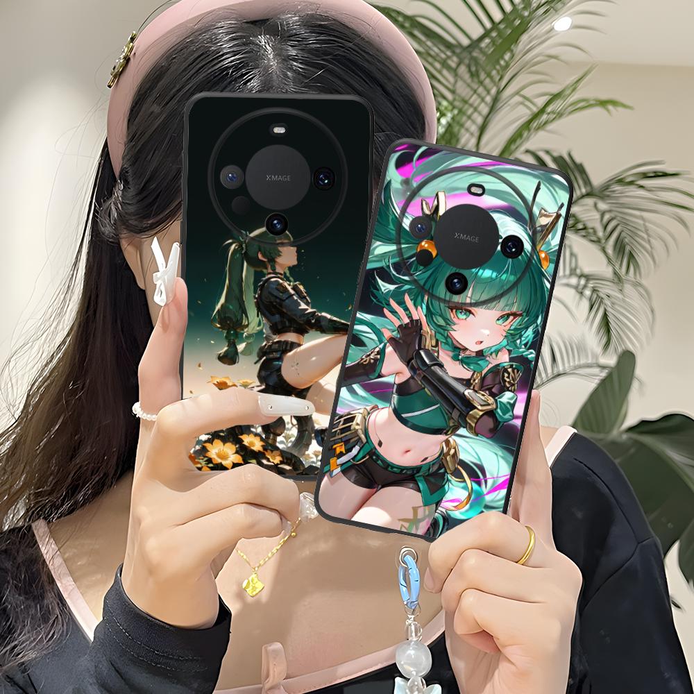 Zenless Zone Zero QingYi Phone Case for Huawei Mate 60 50 40 30 20 10 Pro Plus Lite E 5G Colorful Printing Cover Cover Pretty