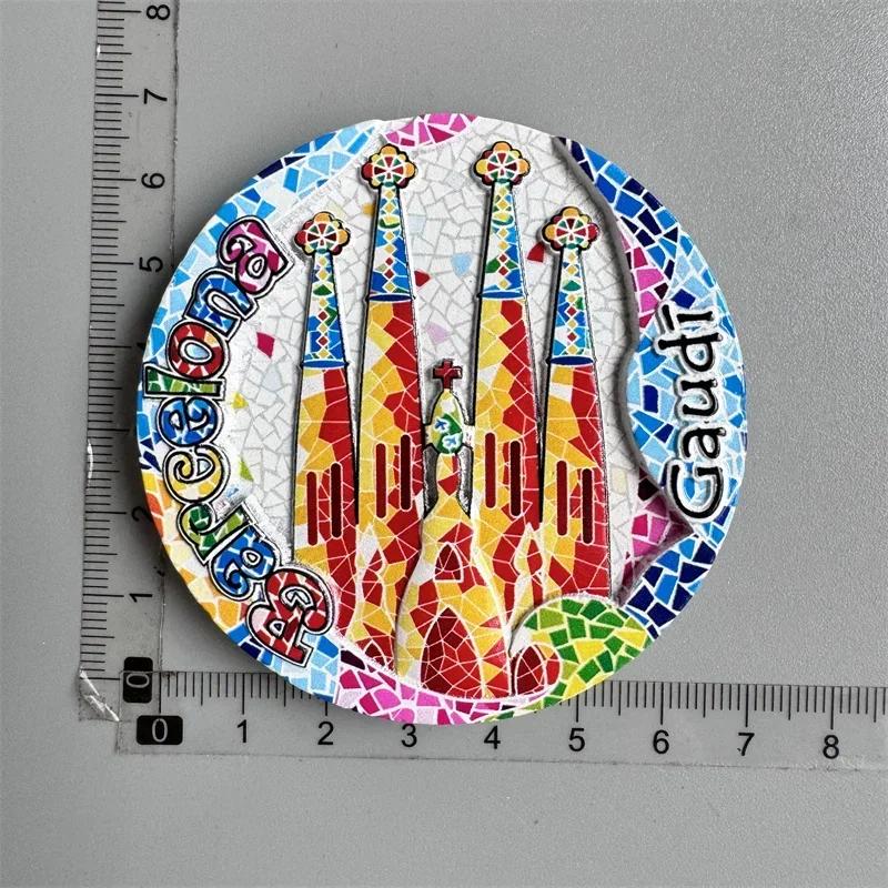 

Магнит на холодильник Барселона Испания Брюссель Бельгия Амстердам Португалия Рим Туристические сувениры Подарки Магниты на холодильник