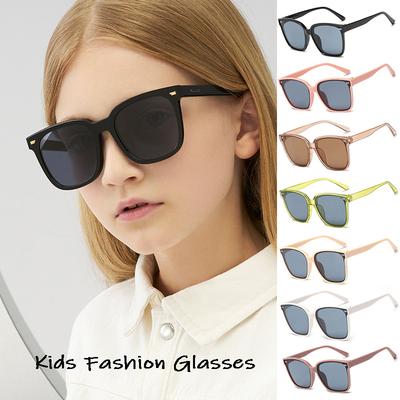 Marca de Moda Gafas de Sol para Niños Niño Gafas de Sol Negras Anti-UV Gafas de Sol para Bebé Sombreado Solar Niña Niño Gafas de Sol