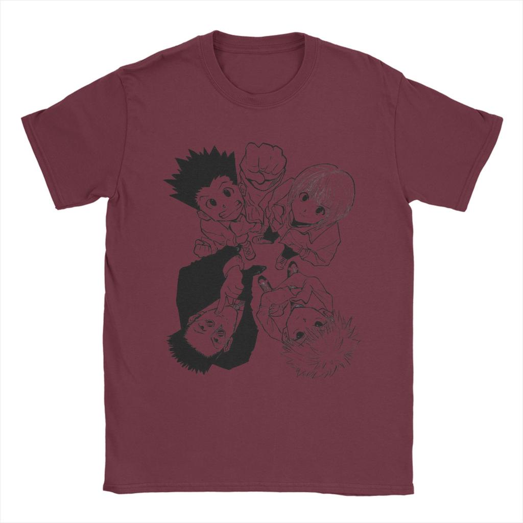 Unisex Tshirts The Best Killua Hunter X Hunter Humor Cotton Tees Short Sleeve T Shirt Round Neck Clothes Classic