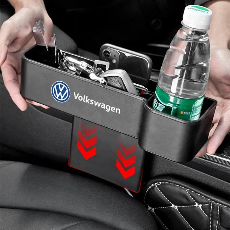For VOLKSWAGEN VW Car Seat Gap Storage Box Holder Case for Volkswagen Passat Santana Golf Bora Jetta CC Beetle Scirocco Magotan