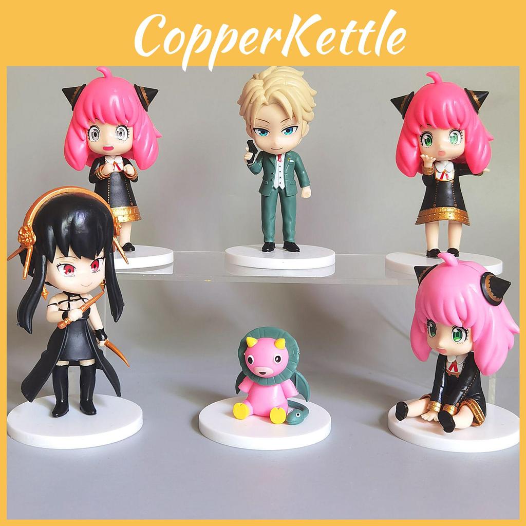 Adorable Spy X Family Figures Anya Forger Loid Yor Forger Collectible Set