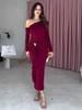 2025 French Off-the-Shoulder Slimming Summer Dress