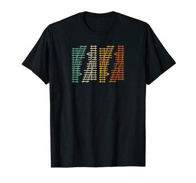 Model Train Railroad Locomotive T-shirt