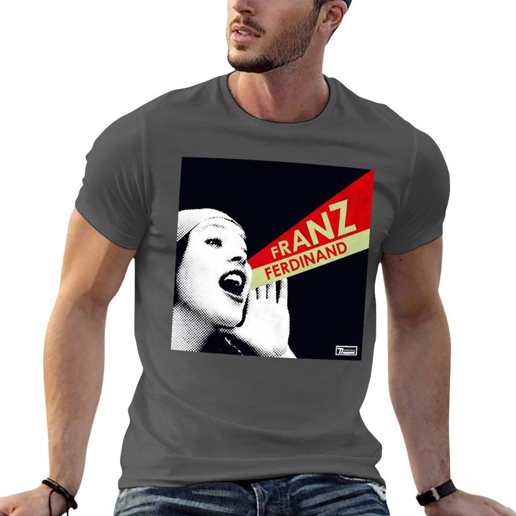 Franz Ferdinand T-Shirt Herren Grafik-T-Shirts T-Shirts für Mann Grafik Vintage T-Shirt