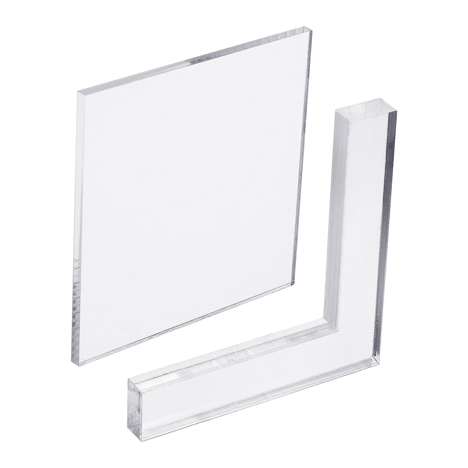 

PATIKIL Акриловые блоки для штампов с сеткой 1 шт. Прозрачный штамп L-образный декоративный набор монтажных блоков Идеально подходит для изготовления открыток своими руками Линии, Блоки,