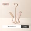 Wall-Mounted Shoe Rack with Double Hooks – Creative Outdoor Shoe Drying Solution