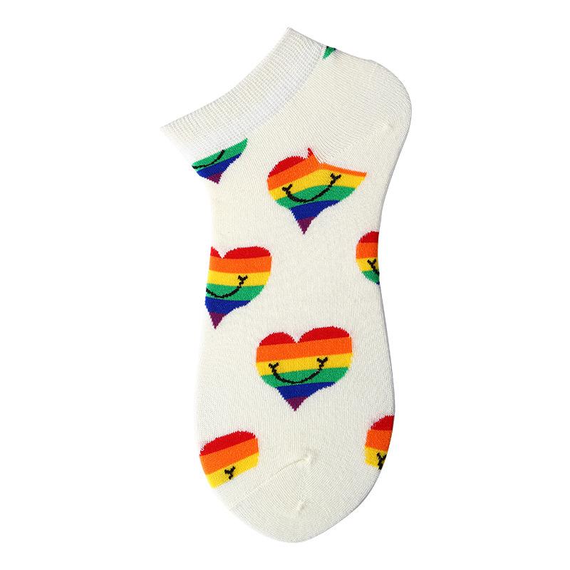 Spring Summer Socks Men Women Sock INS Brand Panda Printed Cotton Socks Europe America Street Short Low Cut Unisex Funny Sox