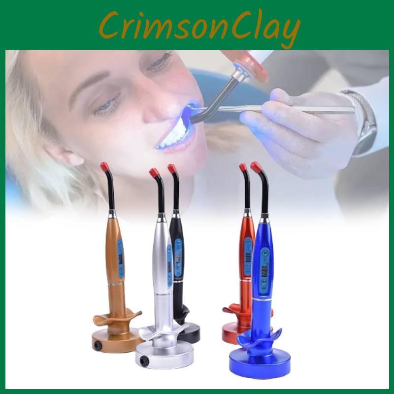 Cordless Dental Wireless Led Cure Curing Light Lamp 2000mw Tool Eu Supplies Plug