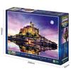 Epoch 2000 Super Small Piece Jigsaw Overseas Memorable Brilliant Mont At Dusk France Includes and Score Ticket Puzzle, Landscapes, Landscapes,