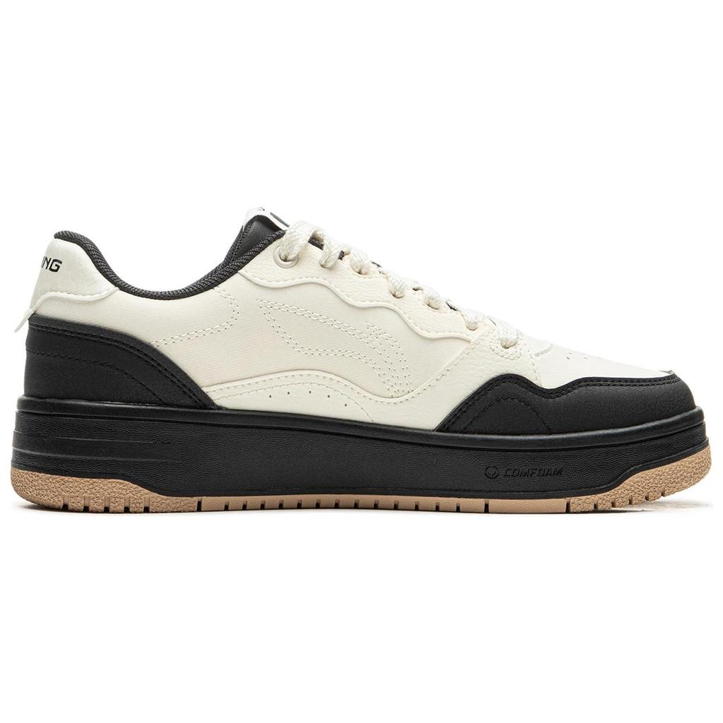 Li Ning Tian Ji Soft Classic Casual Fashion Versatile Lightweight Comfortable Non-Slip Wear-Resistant Breathable Low-Top Skate Shoes AGCU310-4