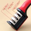 Four-Stage Multifunctional Knife Sharpener with Stone Rod for Household Use