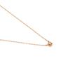 Vendome Aoyama K10PG Brown Diamond Necklace AJAN164540BB [Official]