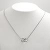 [Daniel Wellington] Women's Silver Elan Unity Necklace DW00400167 [Parallel Import]