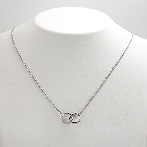 [Daniel Wellington] Women's Silver Elan Unity Necklace DW00400167 [Parallel Import]