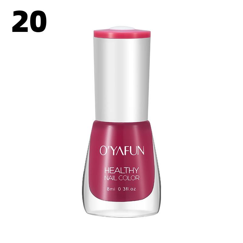 Nail Polish Can Be Peeled Off Without Baking, Quick Drying, Healthy Nude Color Sequins Nail Art Set, Can Be Peeled Off and Protected Nail Polish