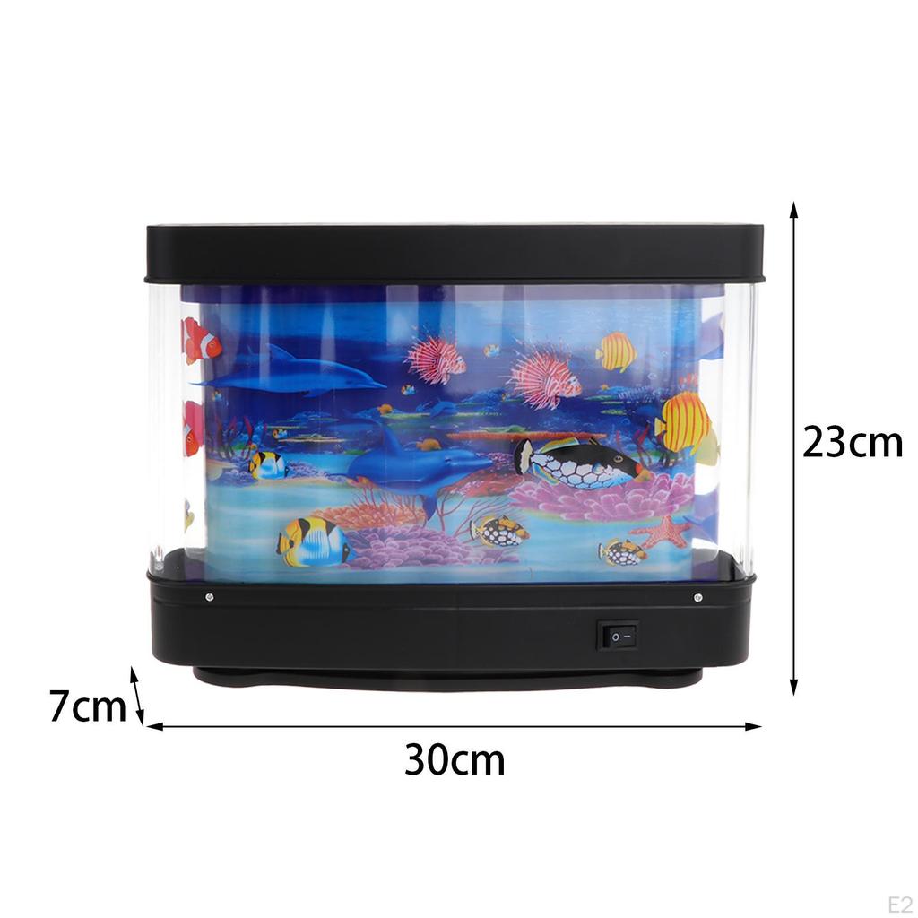 Lampada per Acquario Marina Finta Decorativa per Casa Vacanze Compleanno Stile A