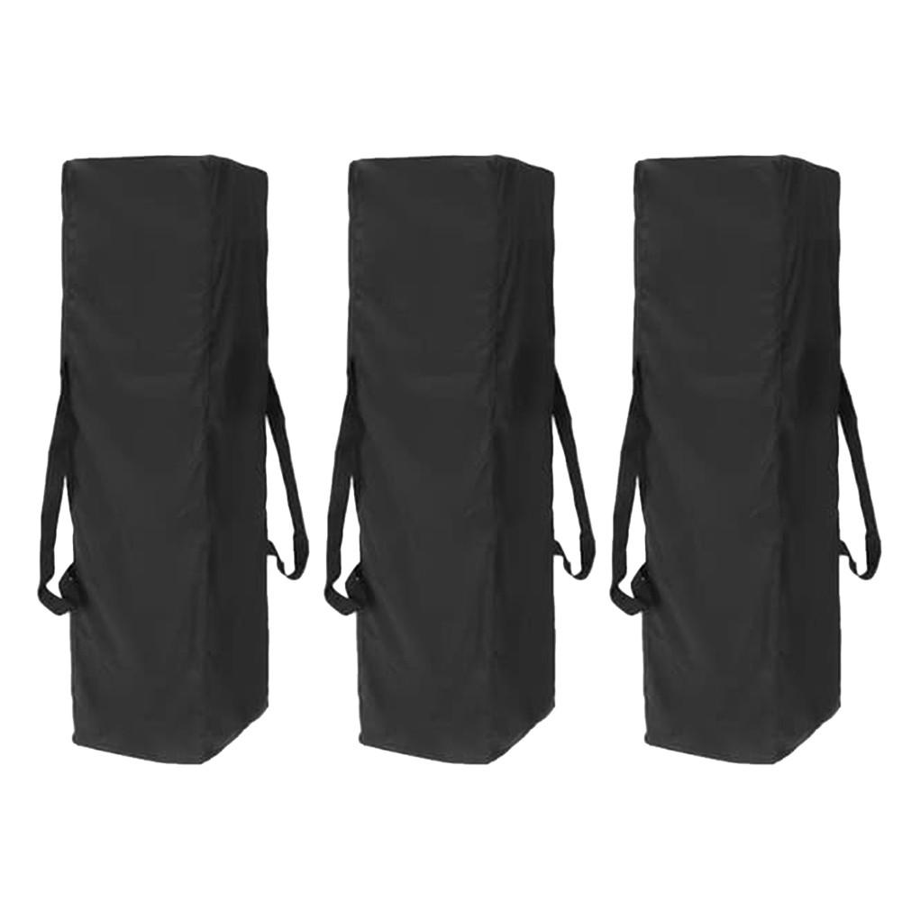 Outdoor Black Waterproof Storage Bag For Canopy Tents With Two Handles