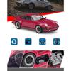 Welly 1/24 Scale 1974 Porsche 911 Turbo 3.0 Alloy Sports Car Model Diecast Metal Toy Vehicle Car Model Simulation Collection Kids Gift