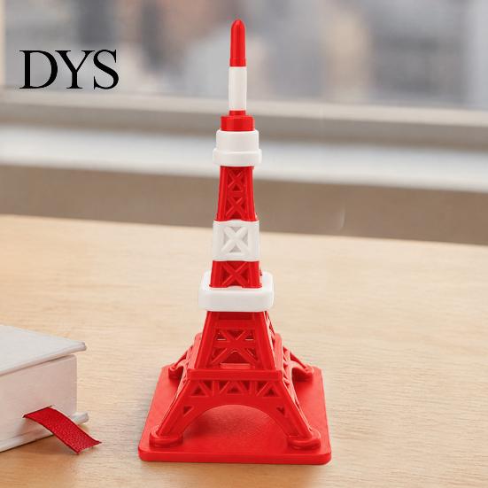 Modern Desk Decor 3D Printed Tokyo Skytree Figurine, Mini Landmark Building PLA Plastic Collectibles Decor, Creative Architectural Ornament