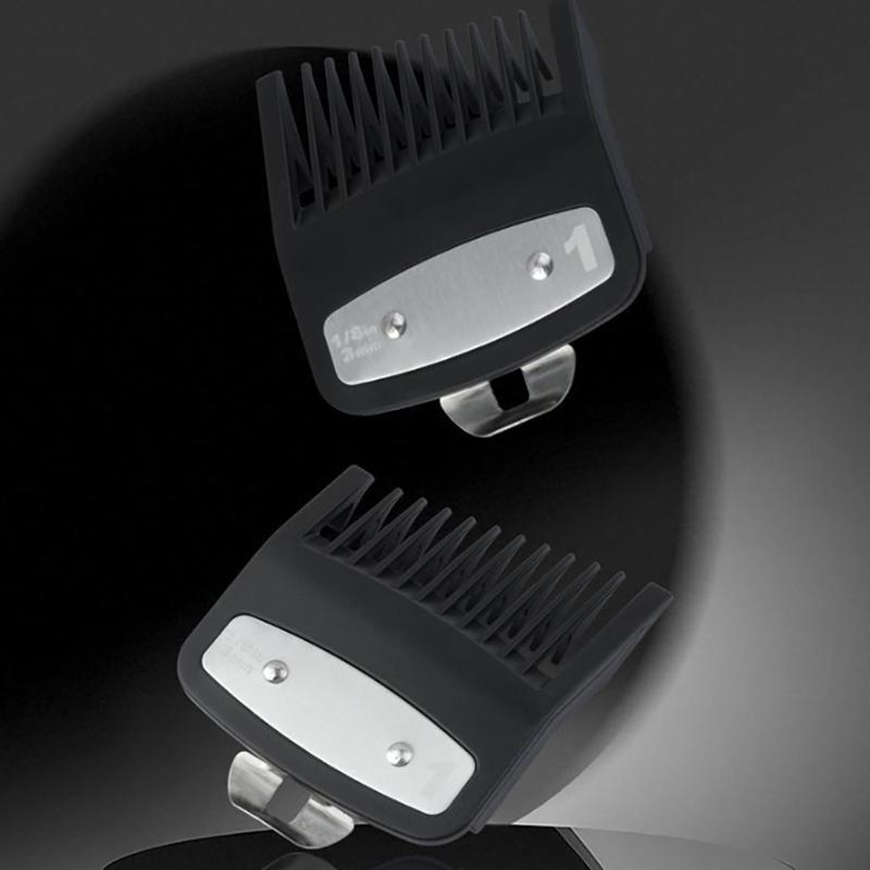 2Pcs Professional Hair Clipper Limit Comb Guide Limit Comb Trimmer Guards Attachment Universal Haircut Tool