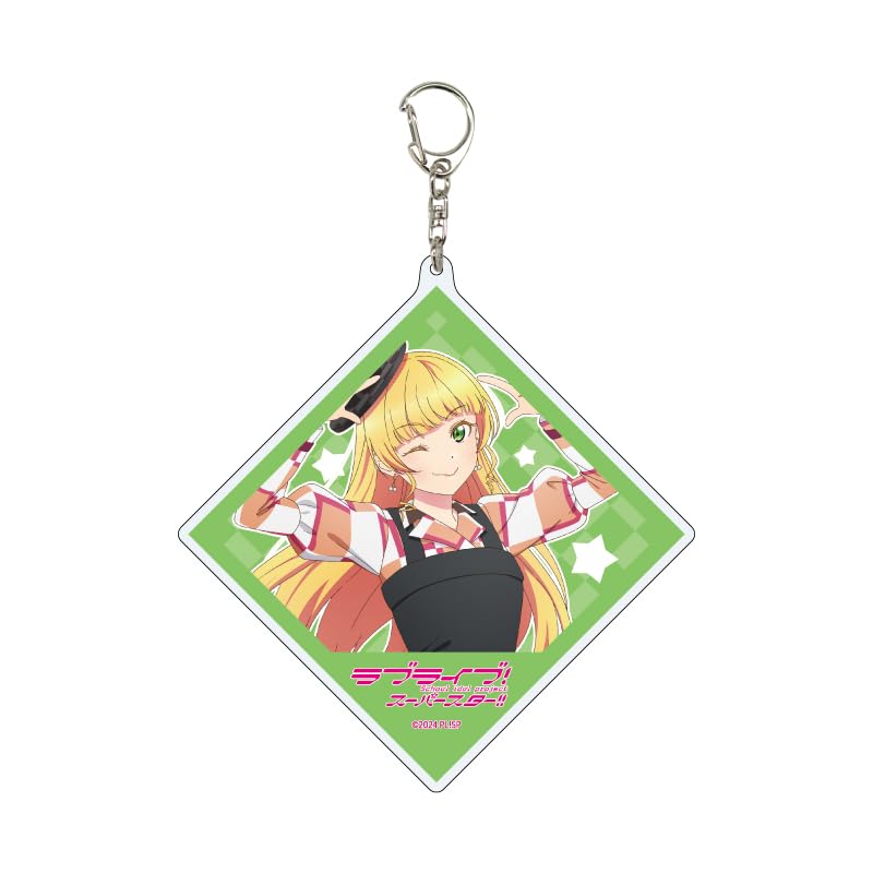 Love 04 Sumire Heianma Large Acrylic Keychain Live! Superstar!! [Original Illustration]