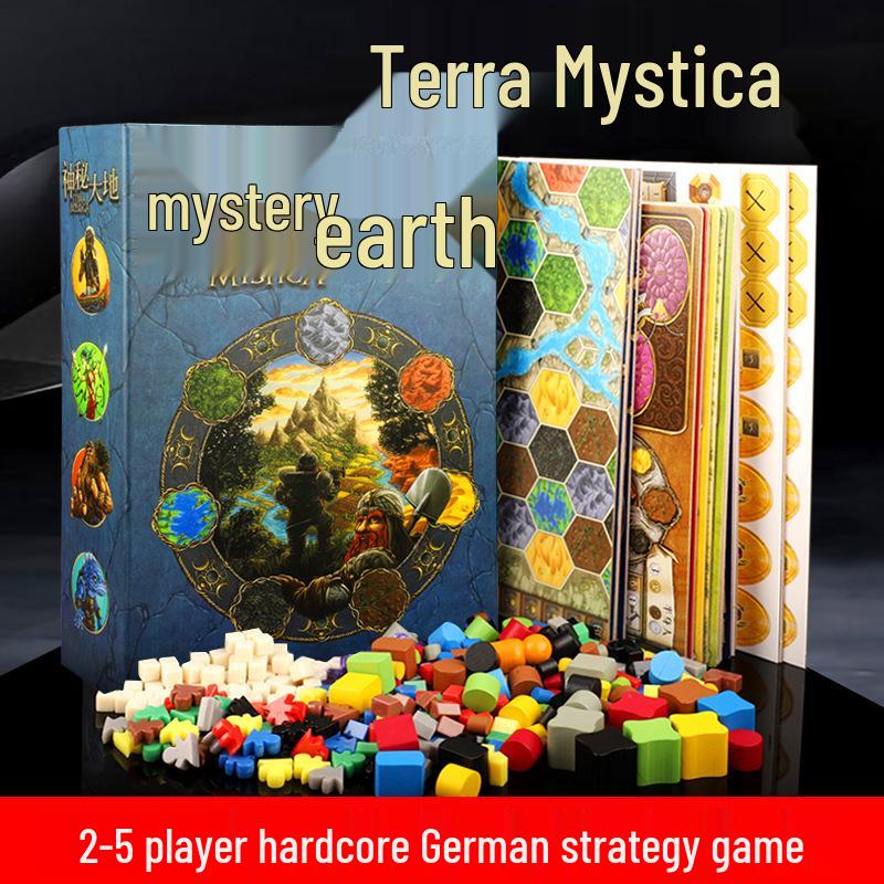 Стратегическая настольная игра Terra Mystica (2-5 игроков, Немецкий) - Проект  Гея  Преемник, Сложная стратегия, Традиционная китайская версия