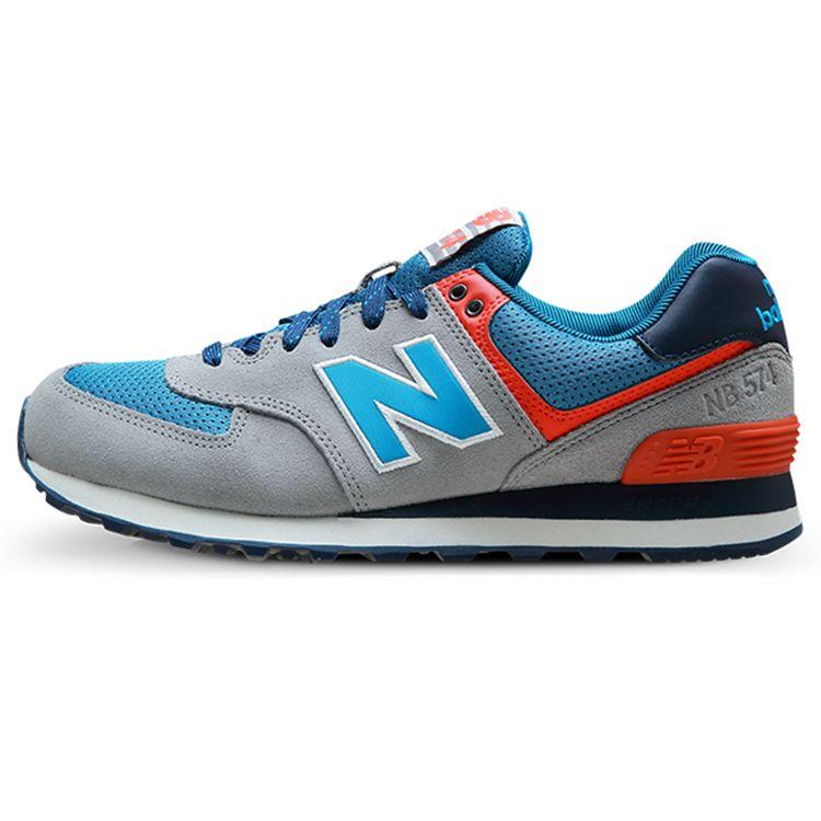 New Balance 574 Grey Orange Unisex ML574SOE 37