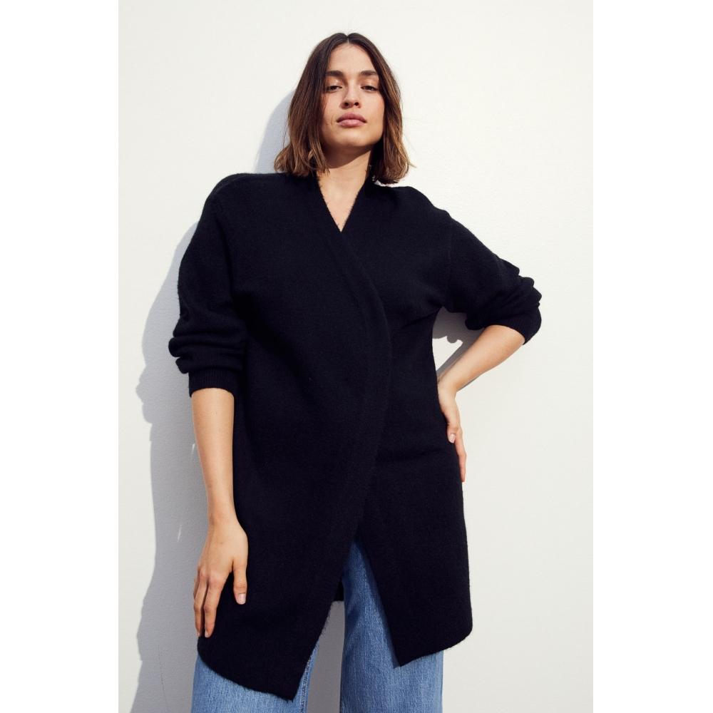 

H M long cardigan black