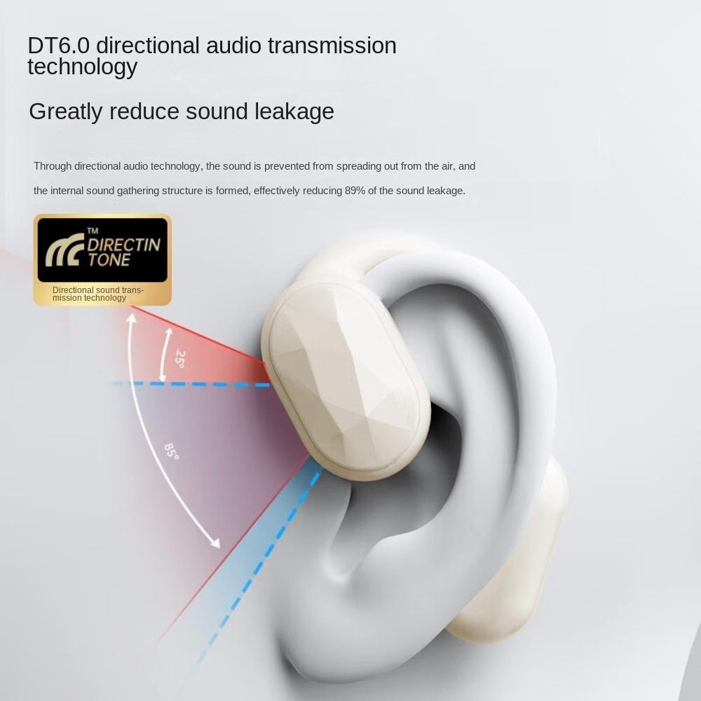 Noul model nu intră în ureche Ureche suspendată fără fir Reducerea zgomotului Căști Bluetooth OWS Calitate sunet HIFI